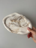 The Luka Tray - Beige Marble