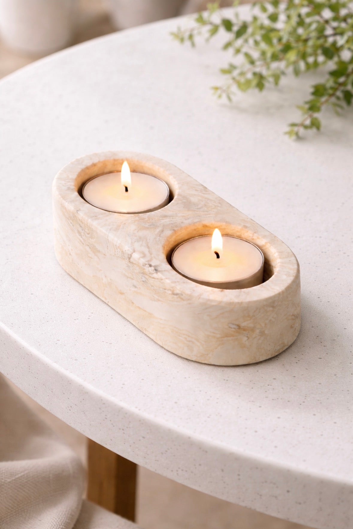 Double Tea Light Holder