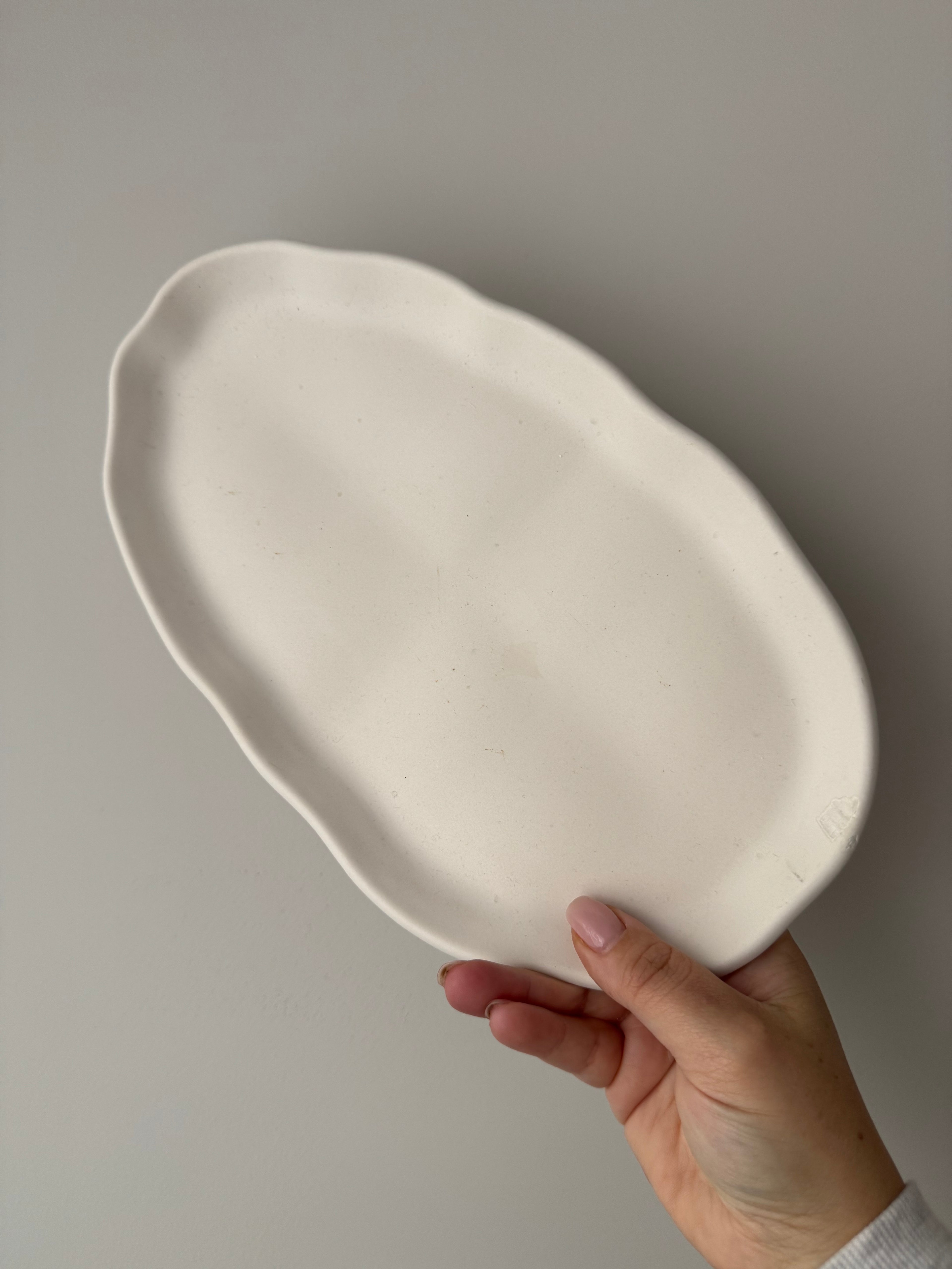 Irregular Tray - Ivory