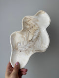 The Elara Tray - Beige Marble