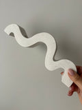 The Luna Candelabra- Grey Marble