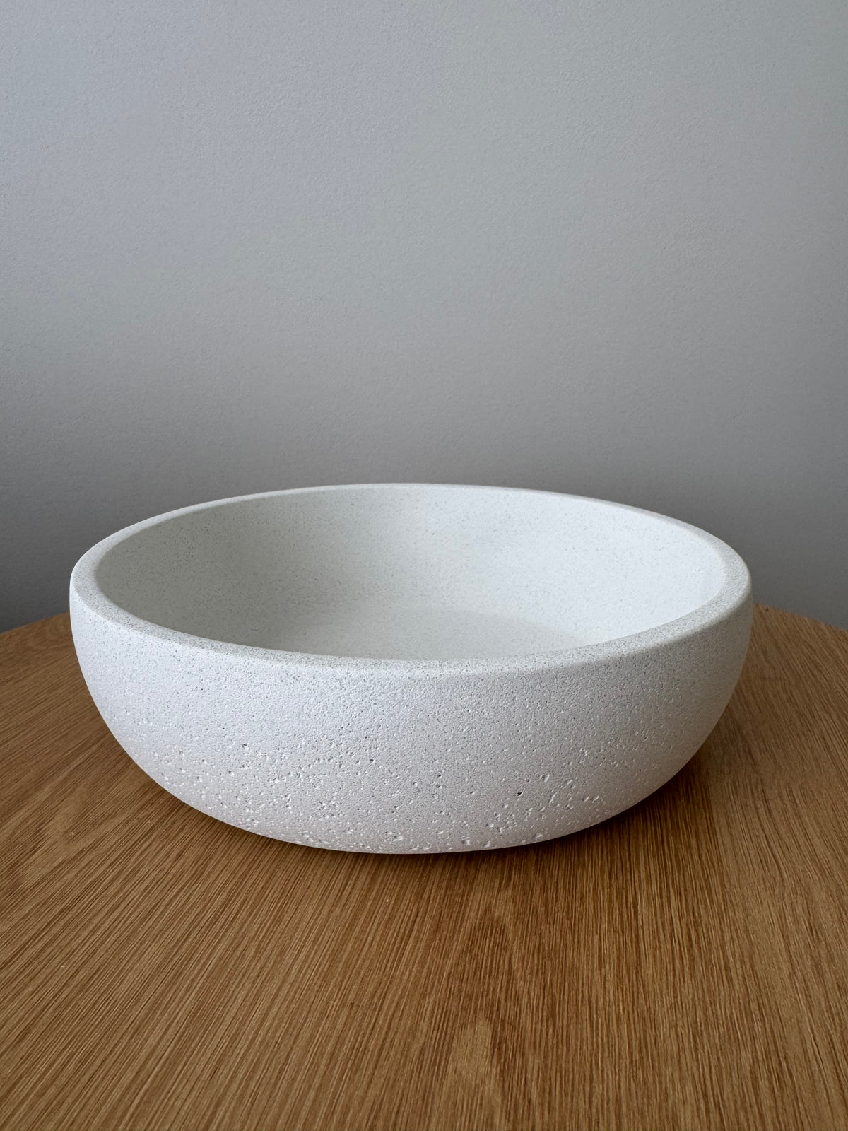 Round Bowl - White Marble Stone