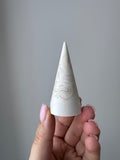 Amara Ring Holder - Beige Marble