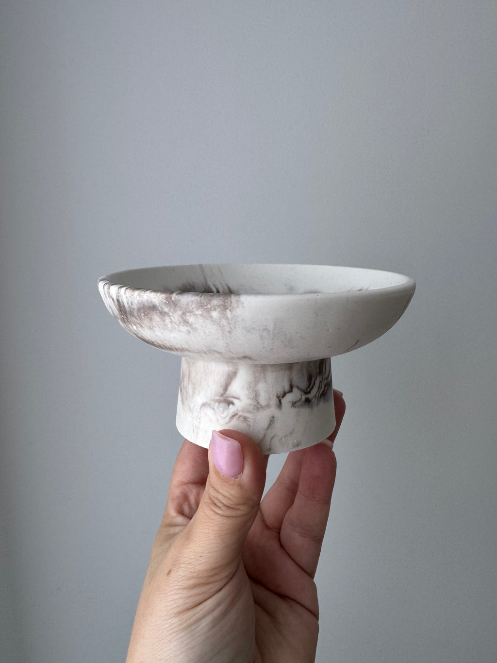 The Pedestal - Metallic Bronze Marble