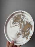 The Florence Tray - Bronze/Grey Marble