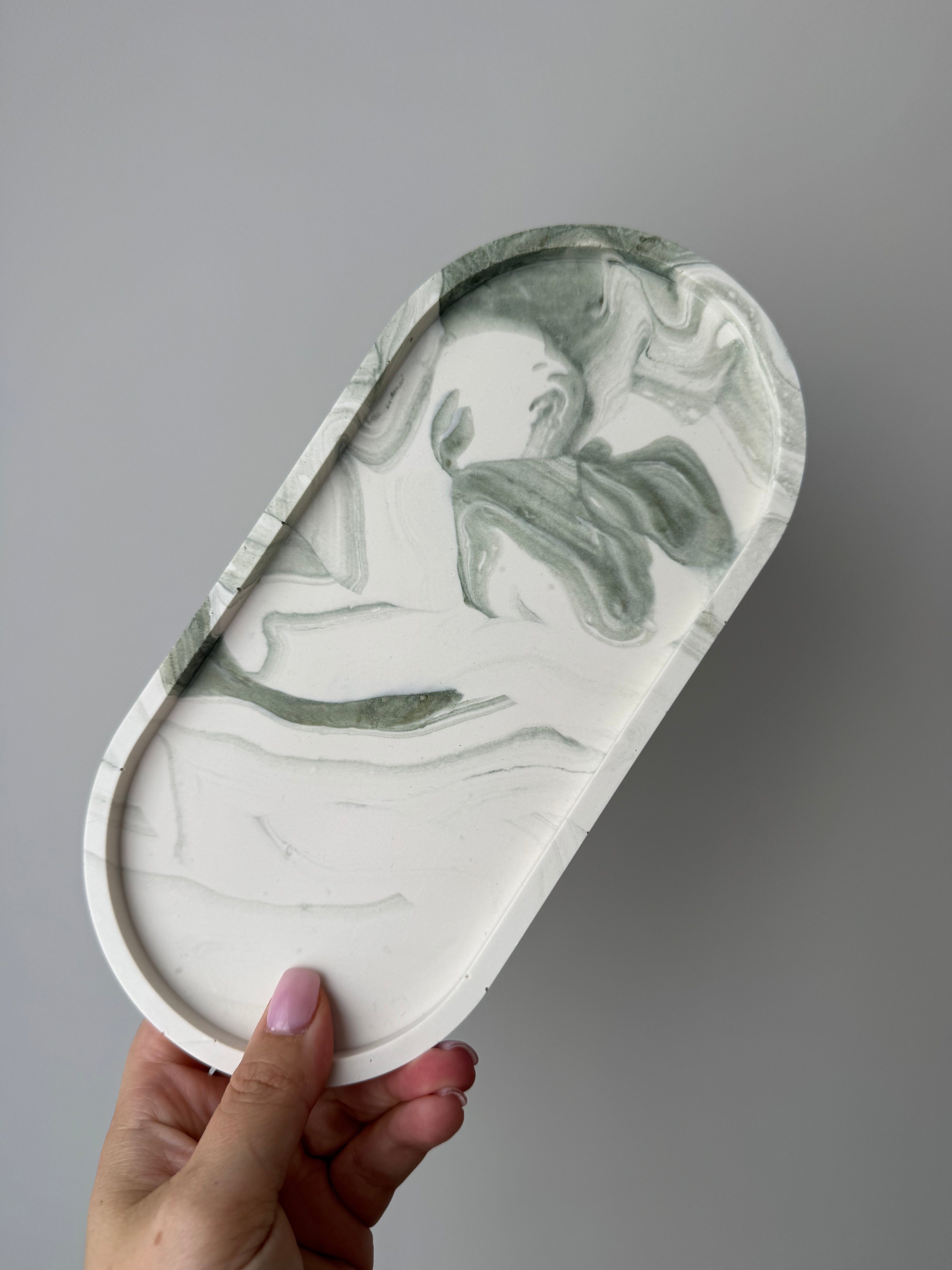 Large Essence Tray - Eucalyptus Marble