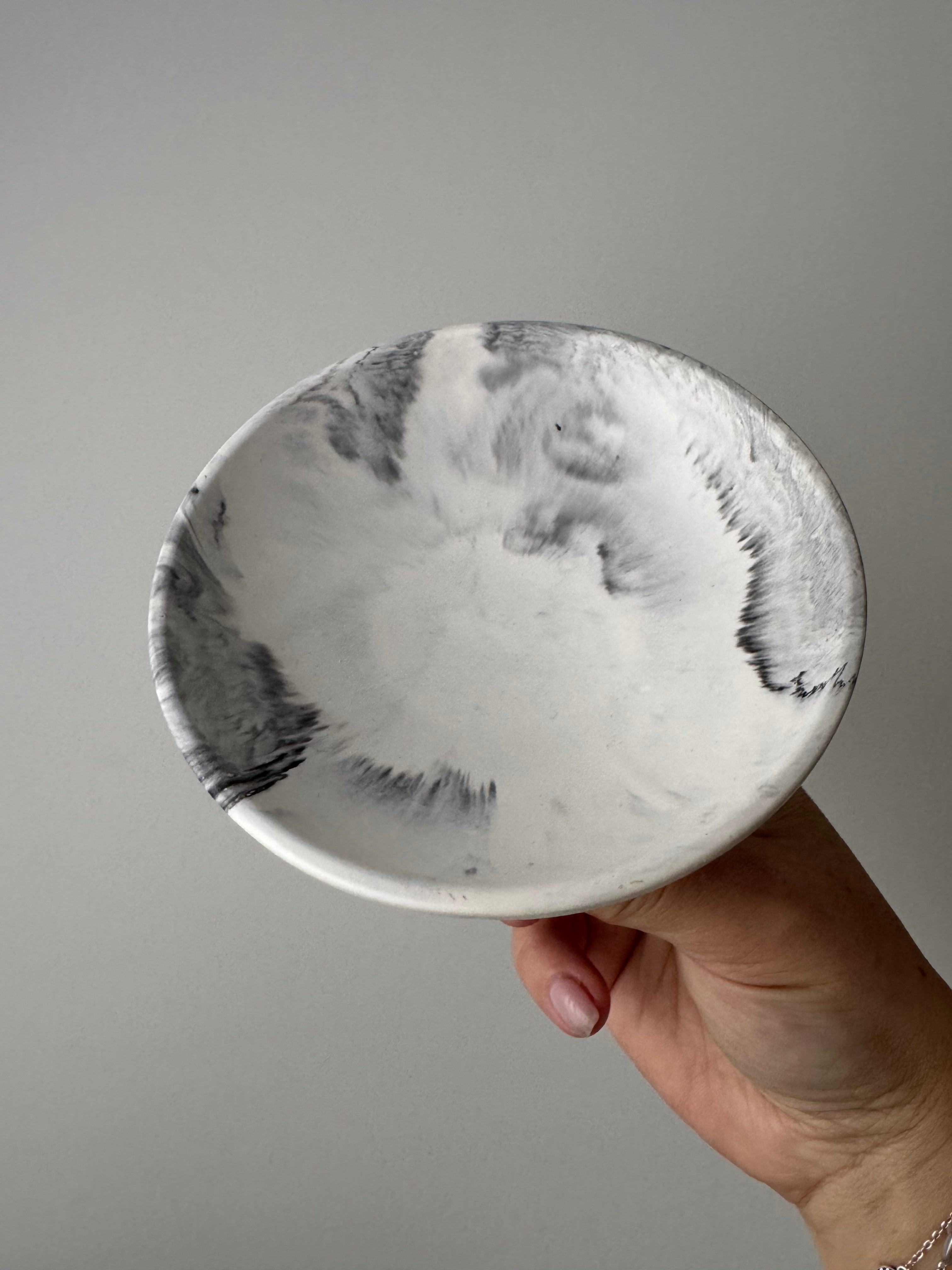 The Pedestal - Grey Marble