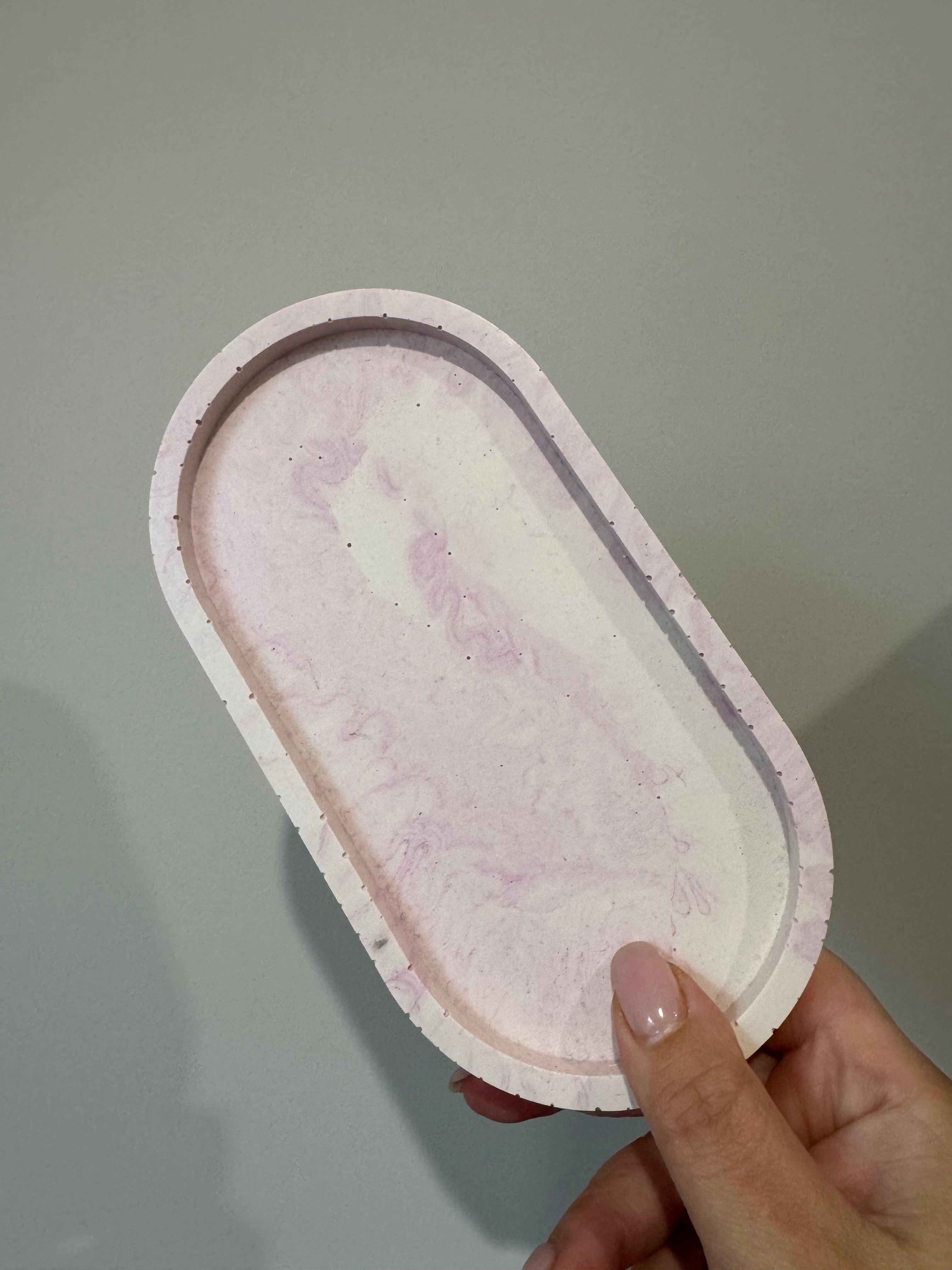 The Essence Tray - Pink Marble