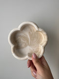 The Bloom Dish - Beige Marble