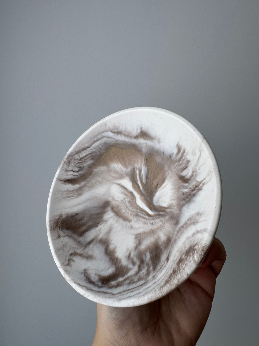 The Pedestal - Metallic Bronze Marble