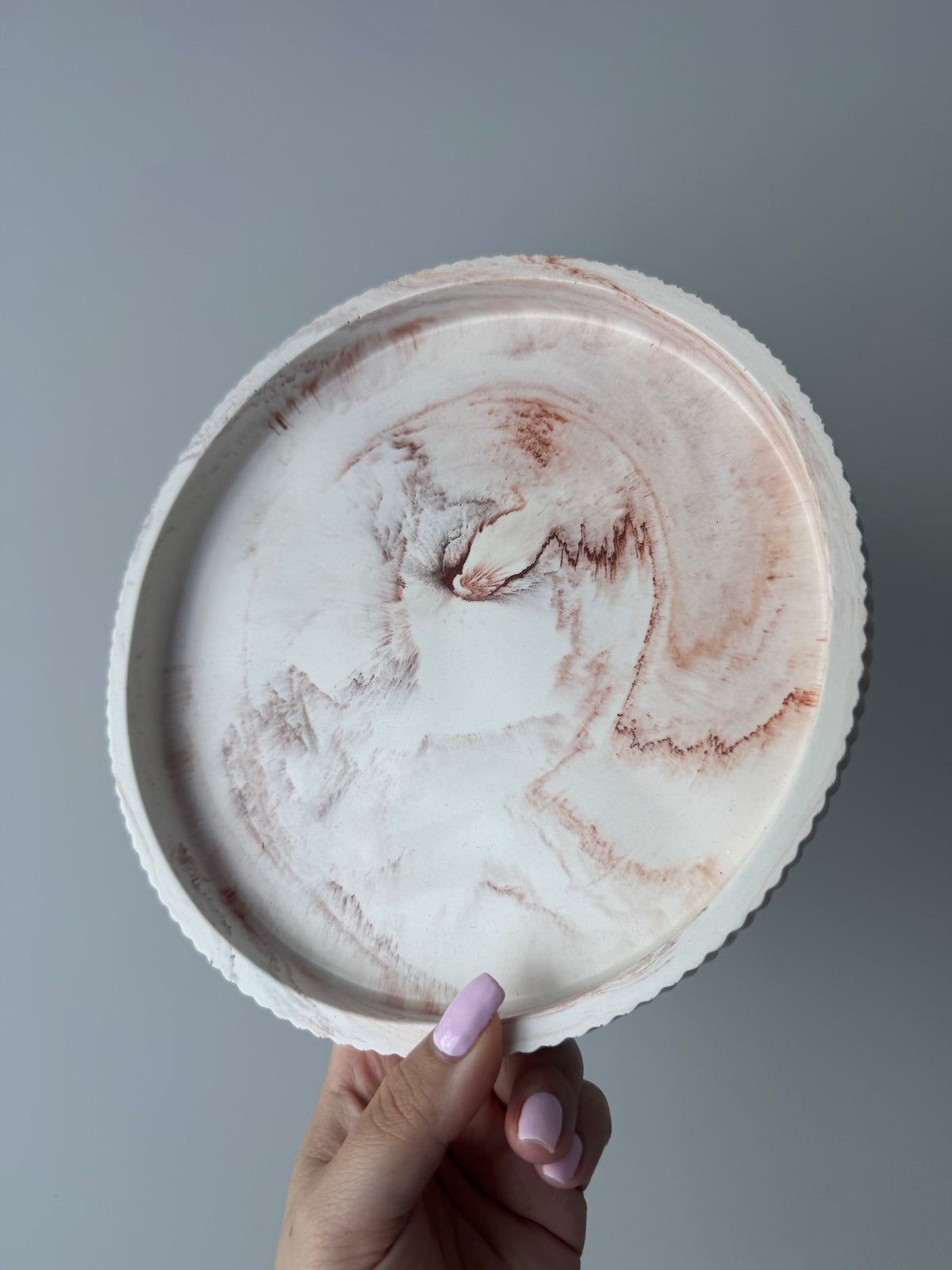 The Florence Tray - Blush Pink Marble