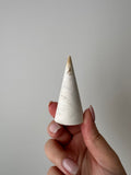 The Amara Ring Holder - Beige Marble