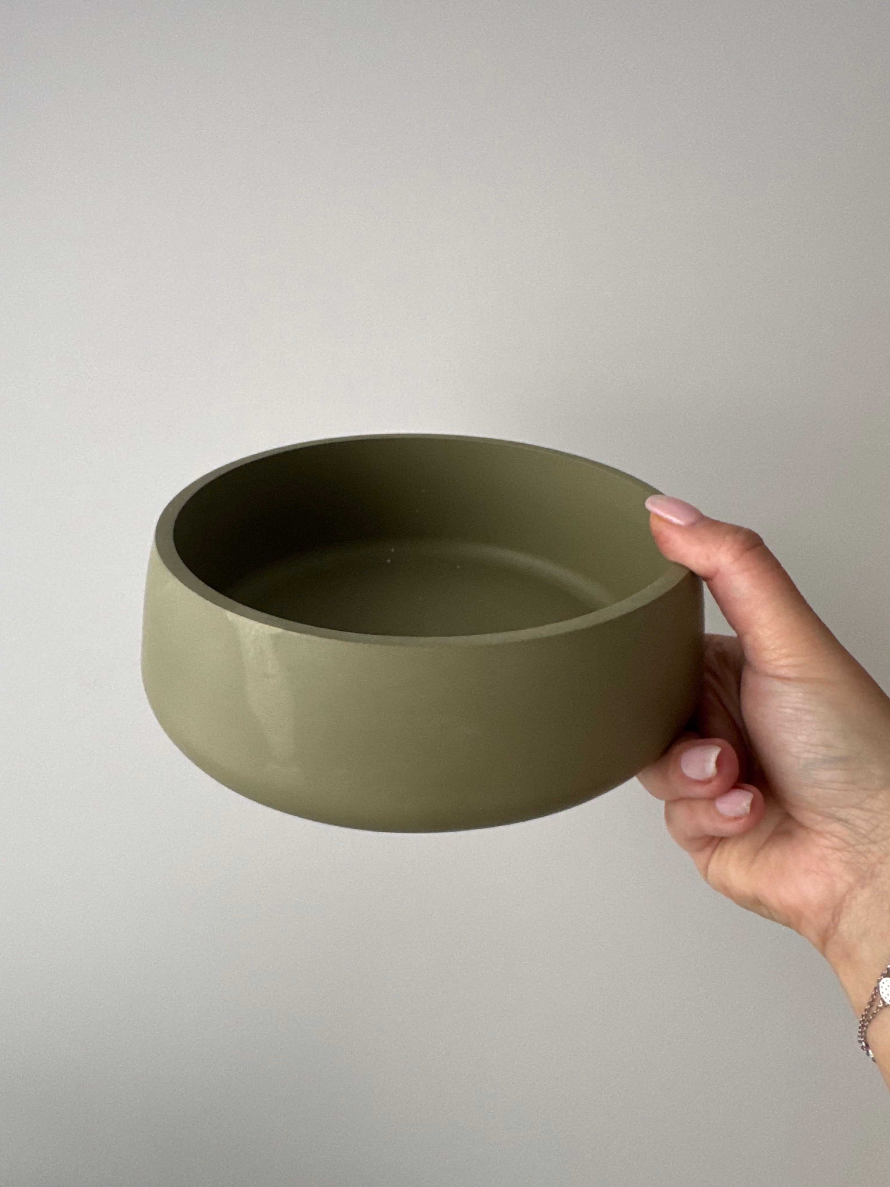 The Ember Bowl - Olive Green