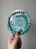 Bubble Coaster - Green Marble