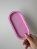 The Scalloped Essence Tray - Pink