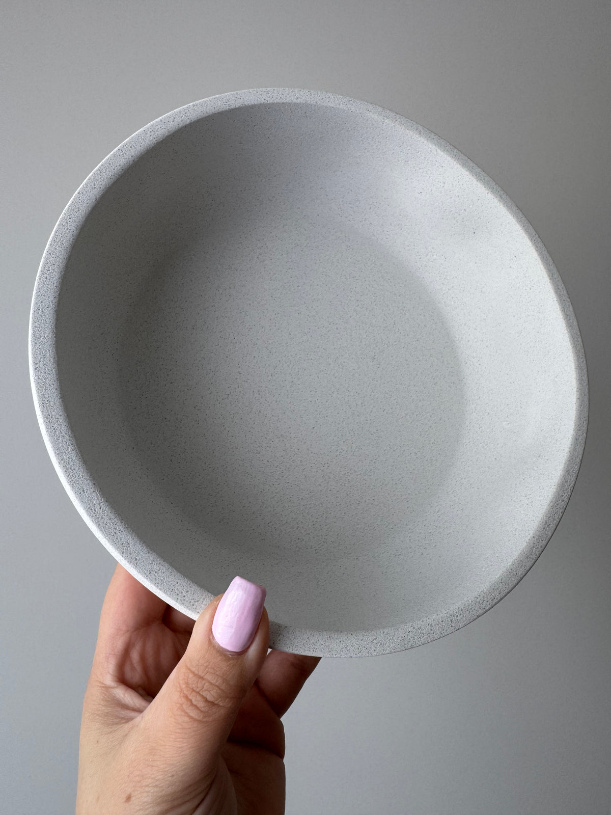 Round Bowl - White Marble Stone
