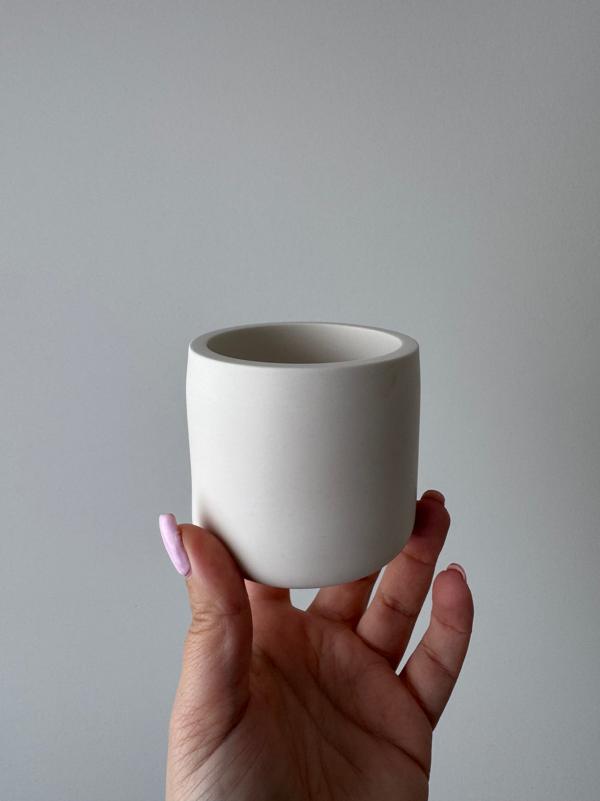 The Smooth Canister - Ivory