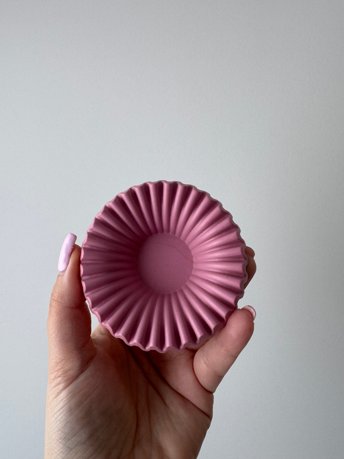 Mini Ruffle Dish - Berry