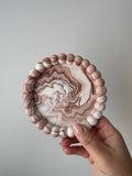 The Bubble Coaster - Mocha Marble