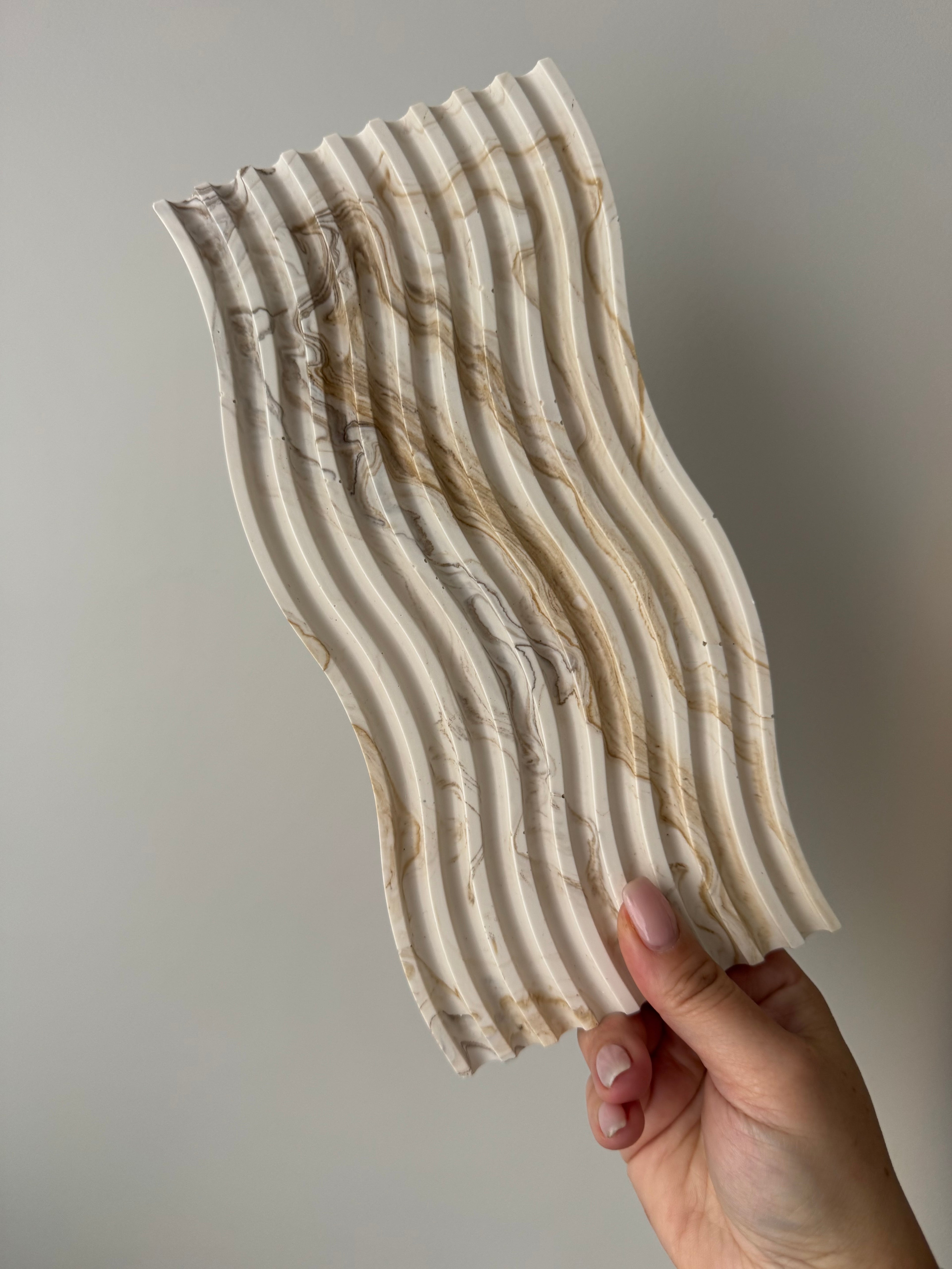 The Wave Tray - Marble Tray