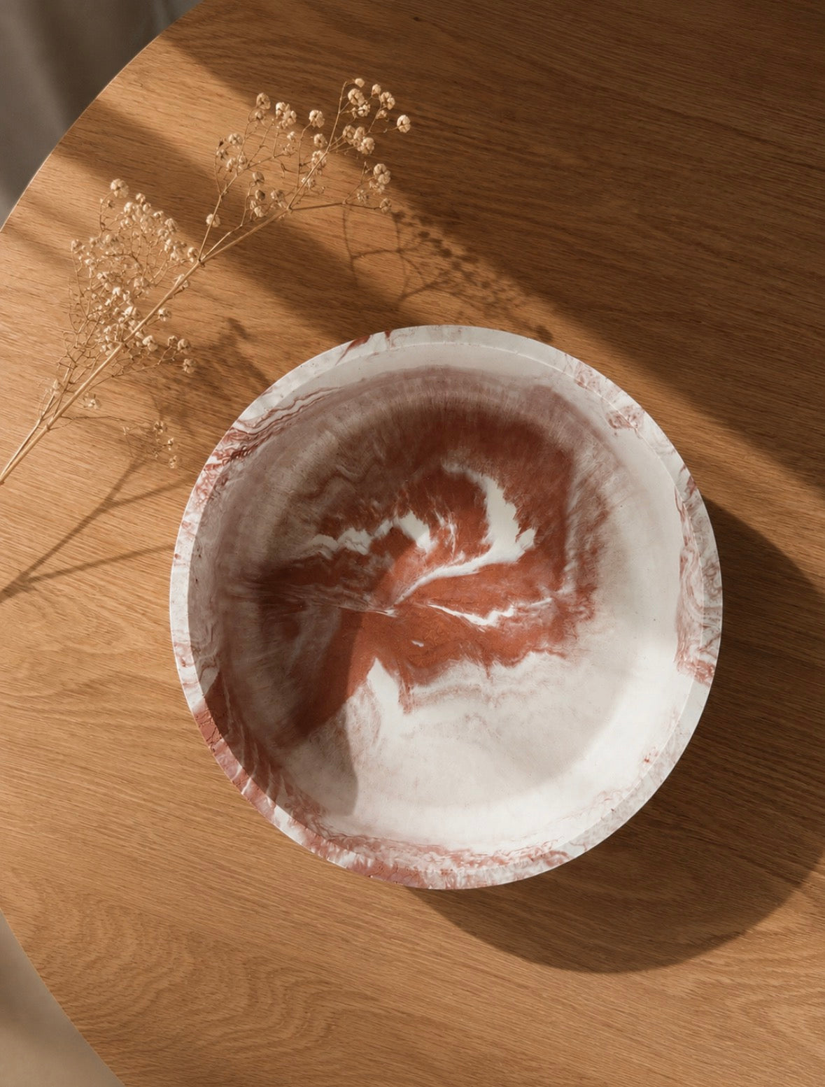 The Ember Bowl - Copper Marble