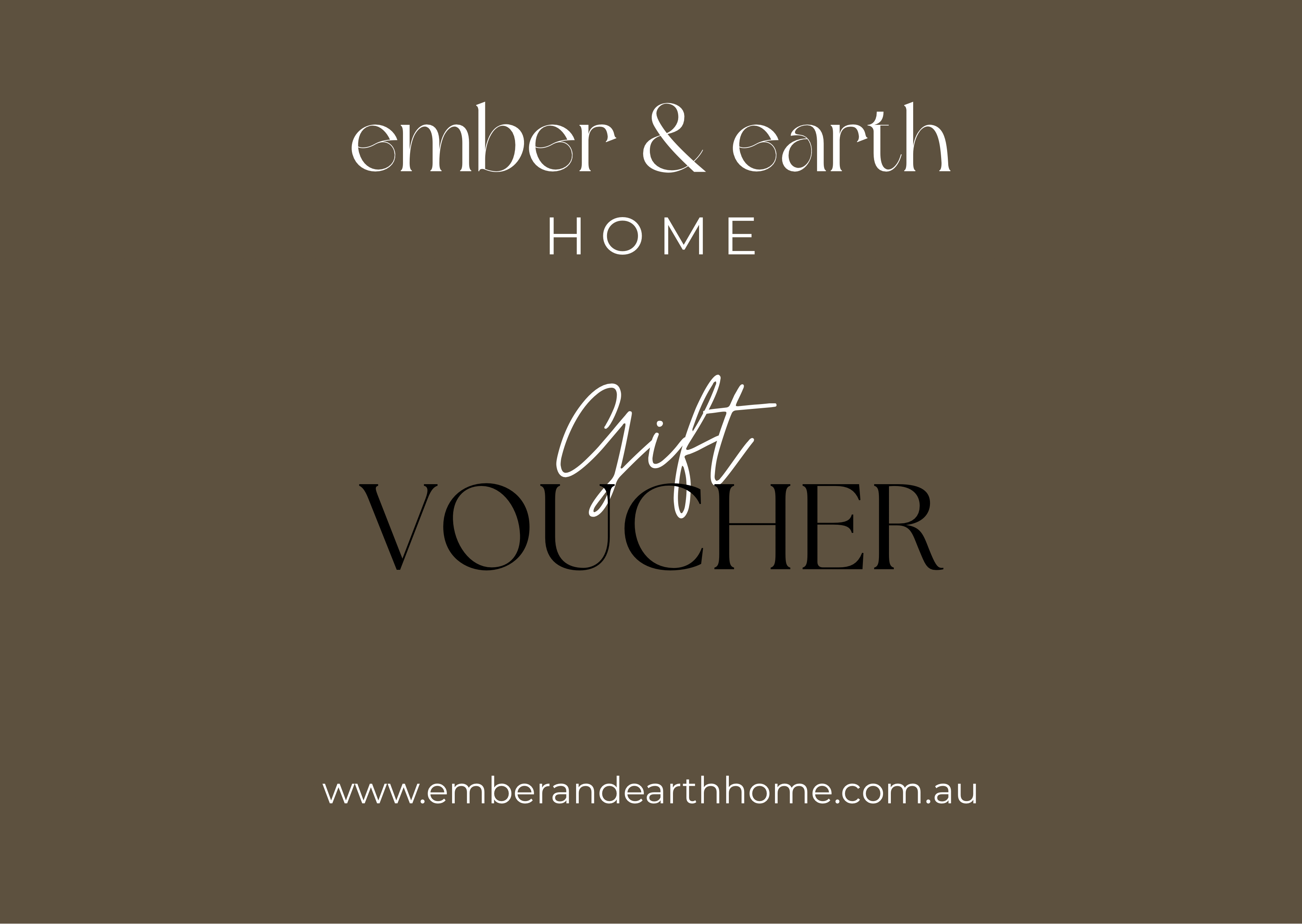 Ember & Earth Home Gift Card