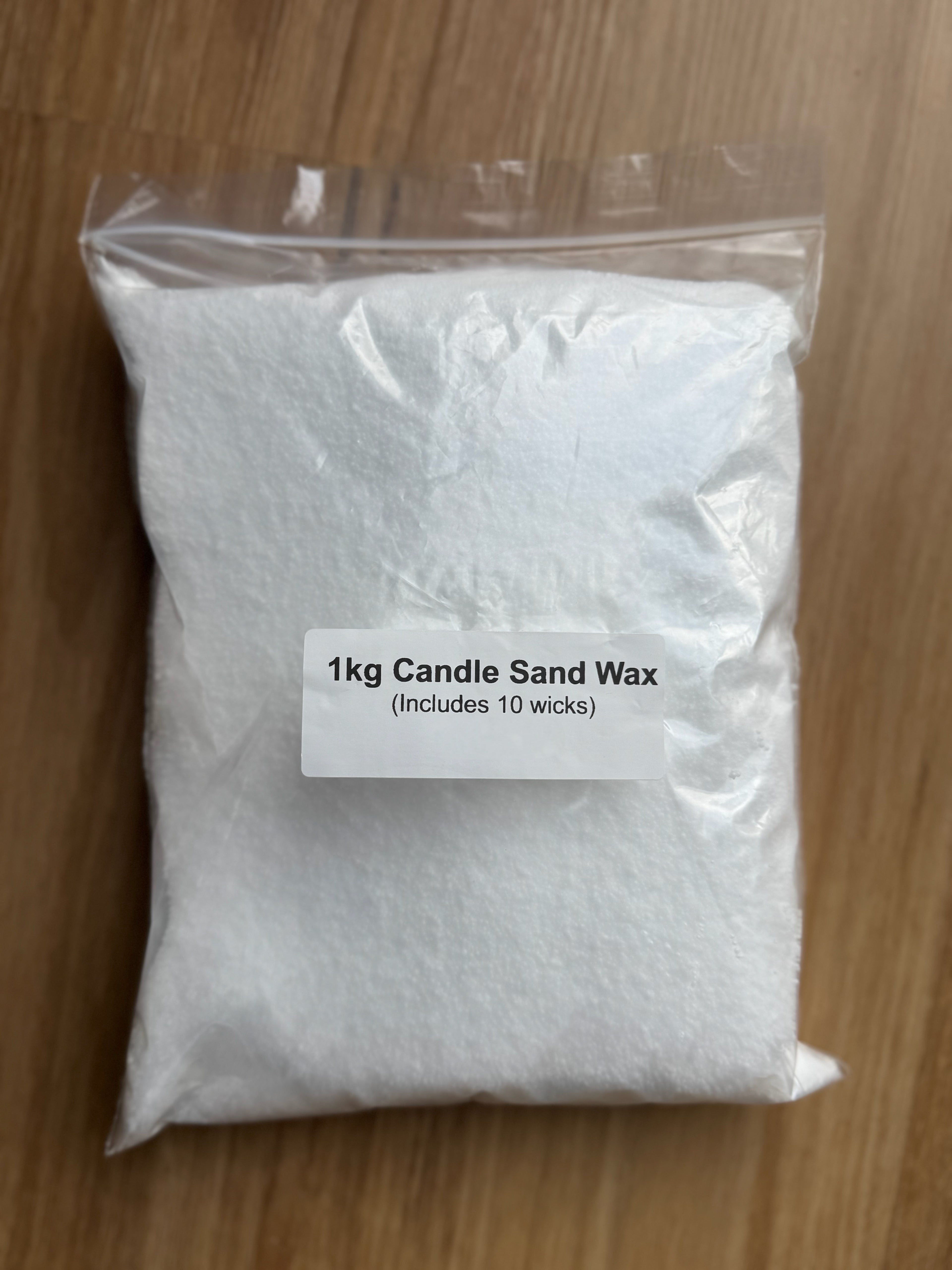 1kg Candle Sand + Wick Pack